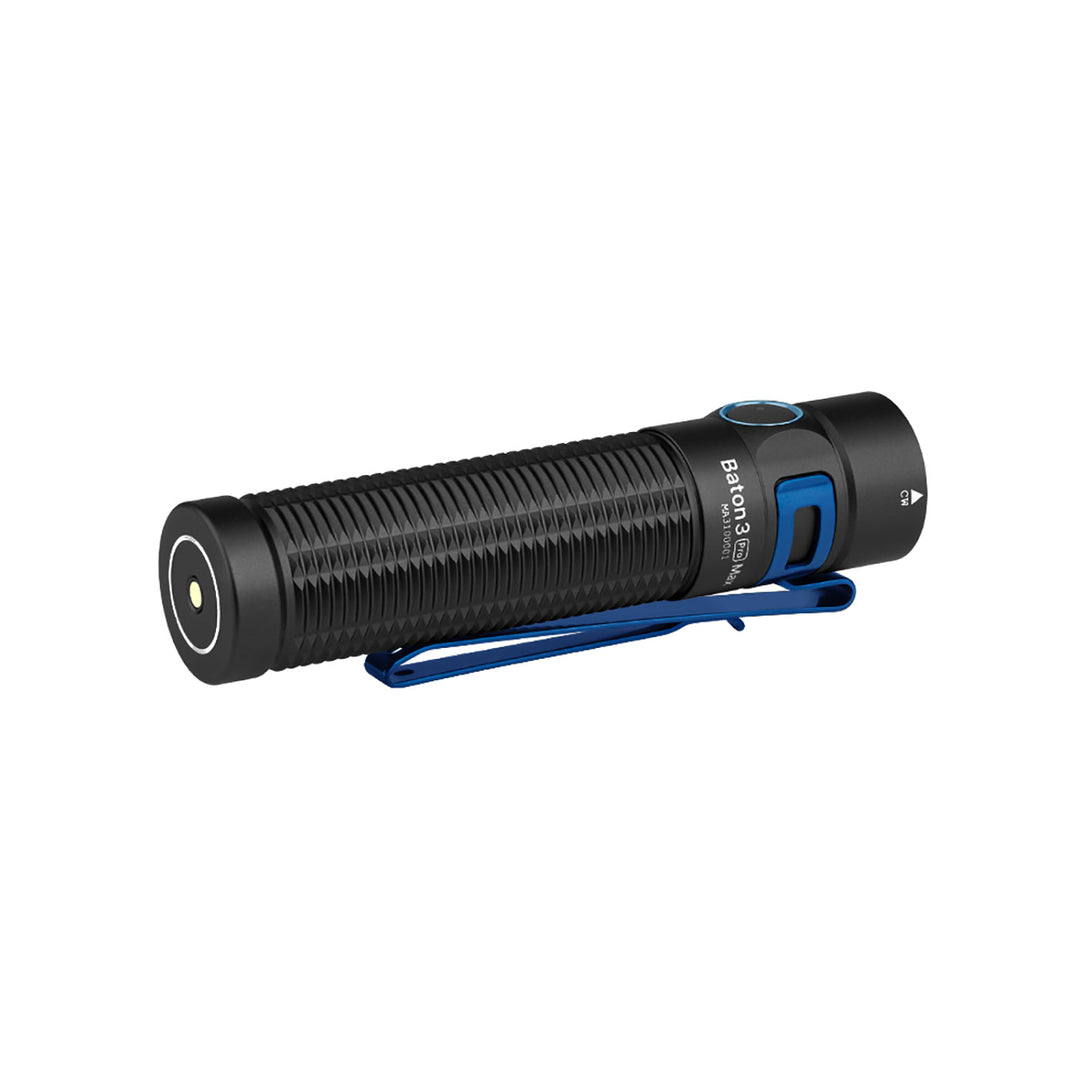 Olight Baton 3 Pro Max 2500 Lumens Rechargeable EDC Torch Black