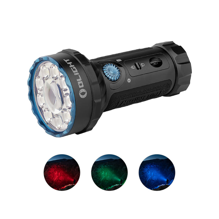 Olight Marauder Mini 7000 Lumens High Intensity RGB LED Torch Black