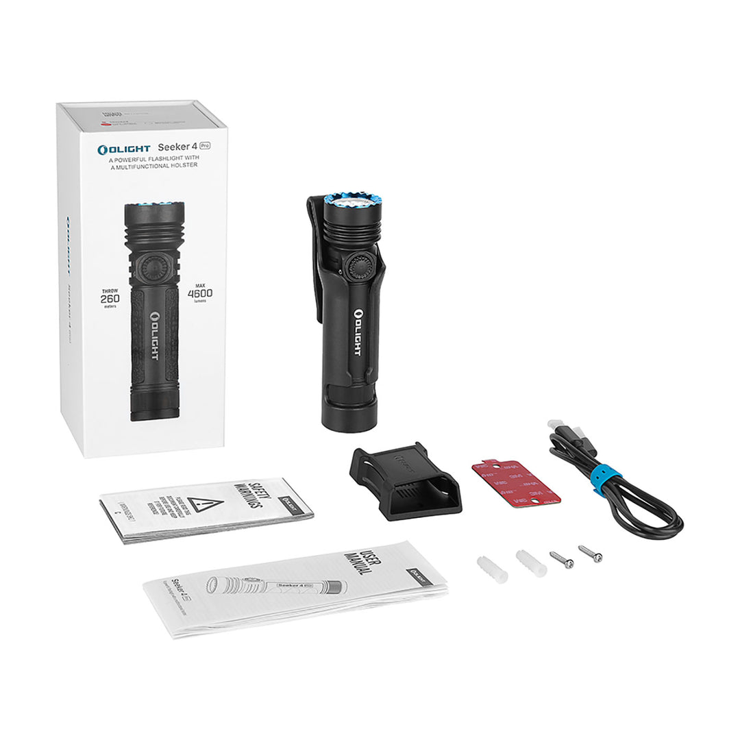 Olight Seeker 4 Pro Powerful Rechargeable Led Torch