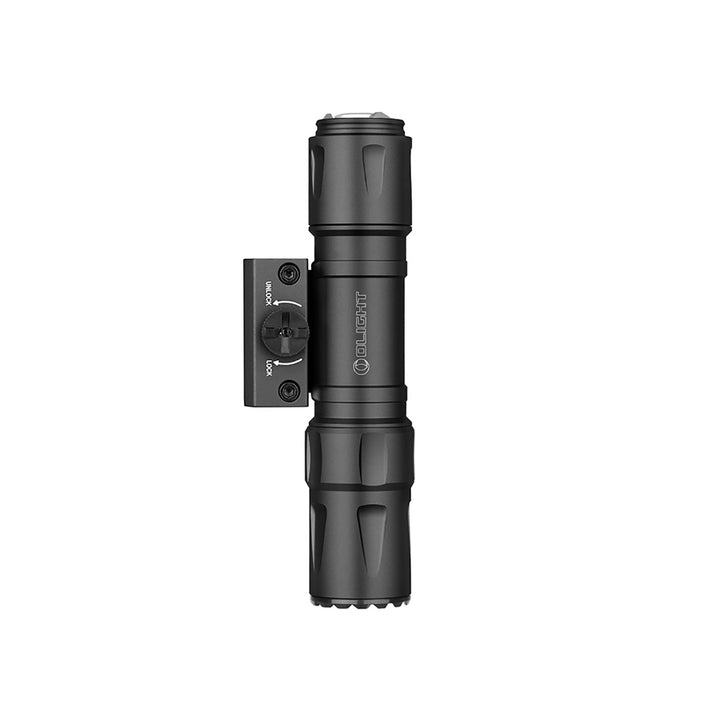 Olight Odin S 1500 Lumens Rechargeable LED Tactical Rail Mounted Light - M-LOK Rail Version Matte Black