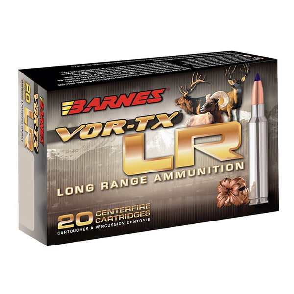 Barnes 6.5cm 127gr LRX BT Centrefire Ammo - 20 Rounds