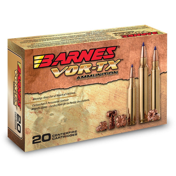 Barnes 300BLK 120gr TAC-TX BT Centrefire Ammo - 20 Rounds