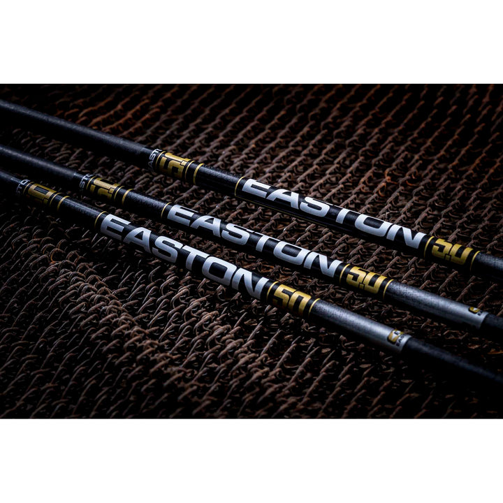 Easton 5.0 Shafts w/ 50Gr Halfout - 12 Pack 250 Spine