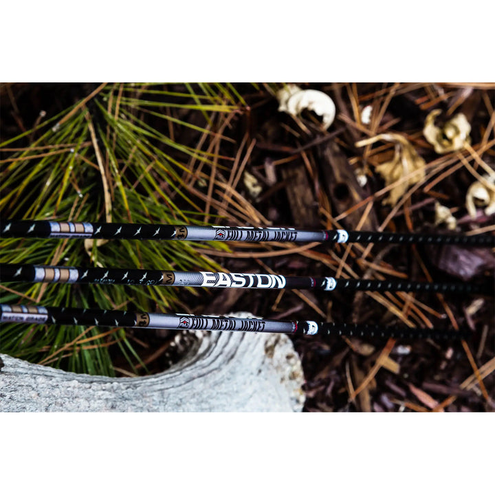 Easton FMJ 4mm Shafts w/ Aluminium Halfouts - 12 pack 250 Spine