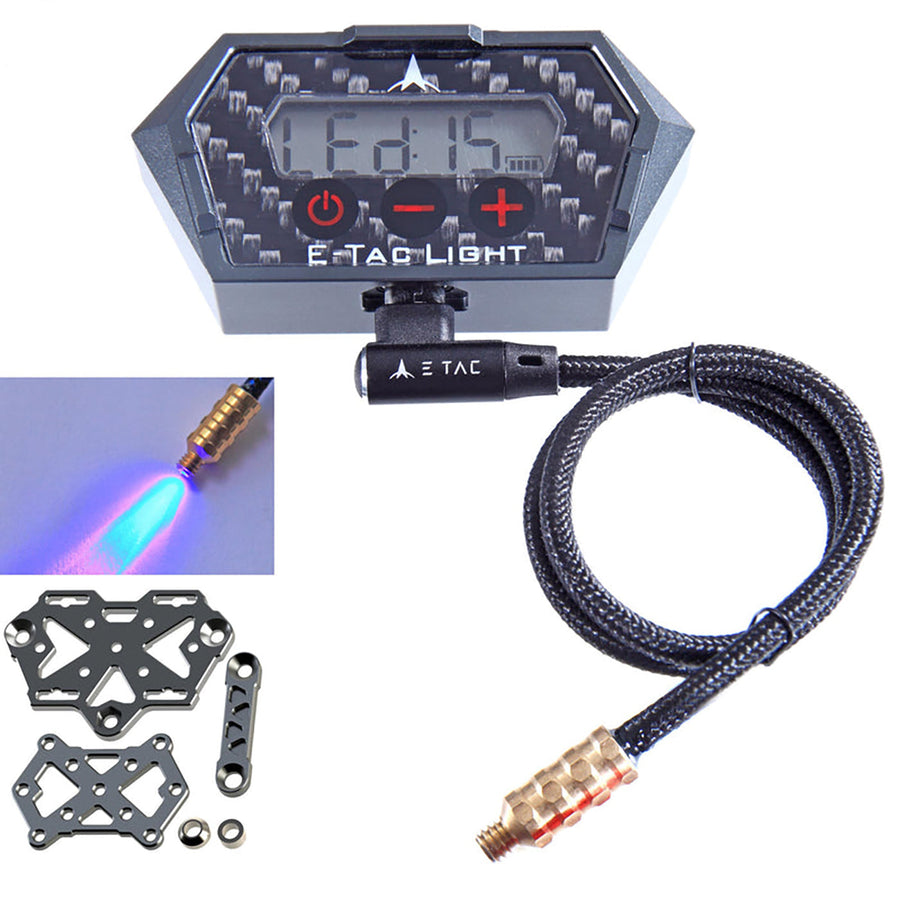 Shrewd E-Tac Light With 8-32 Led And 4 Adapters