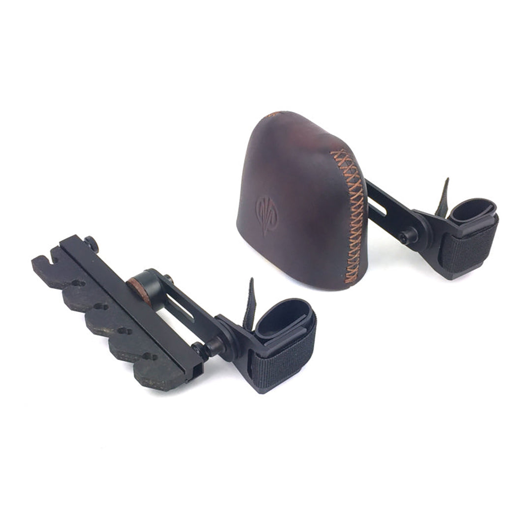 Marksman Strap Down Set Back 2pc Quiver - 5 Arrow Brown