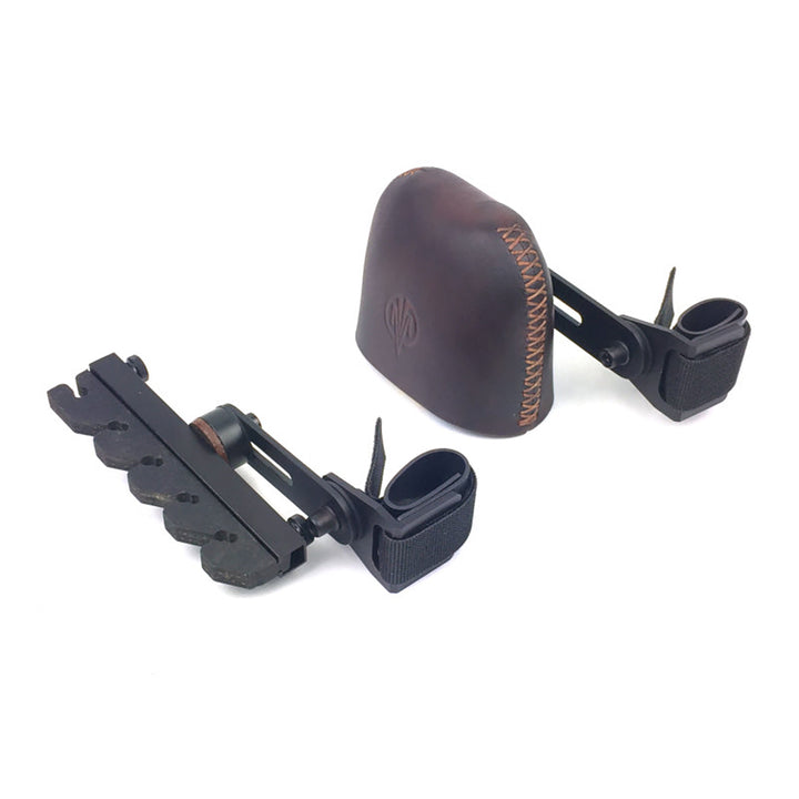 Marksman Strap Down Set Back 2pc Quiver - 5 Arrow Brown