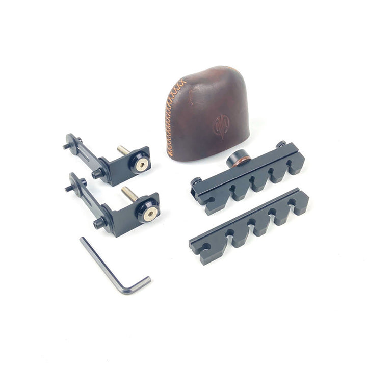 Marksman 516 Bolt Down Set Back 2pc Bow Quiver - 5 Arrow Brown