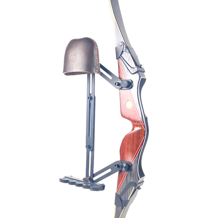 Marksman Riser Mount 1 Piece 0.25 Bow Quiver - 5 Arrow Brown