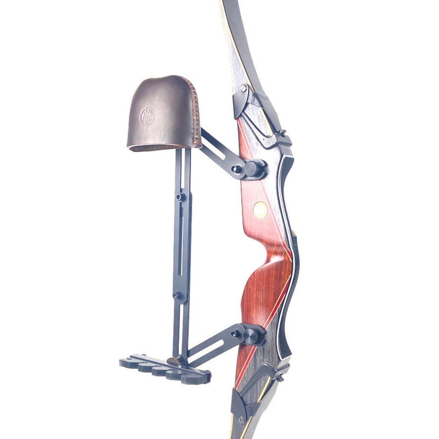 Marksman Riser Mount 1 Piece 0.25 Bow Quiver - 5 Arrow Brown