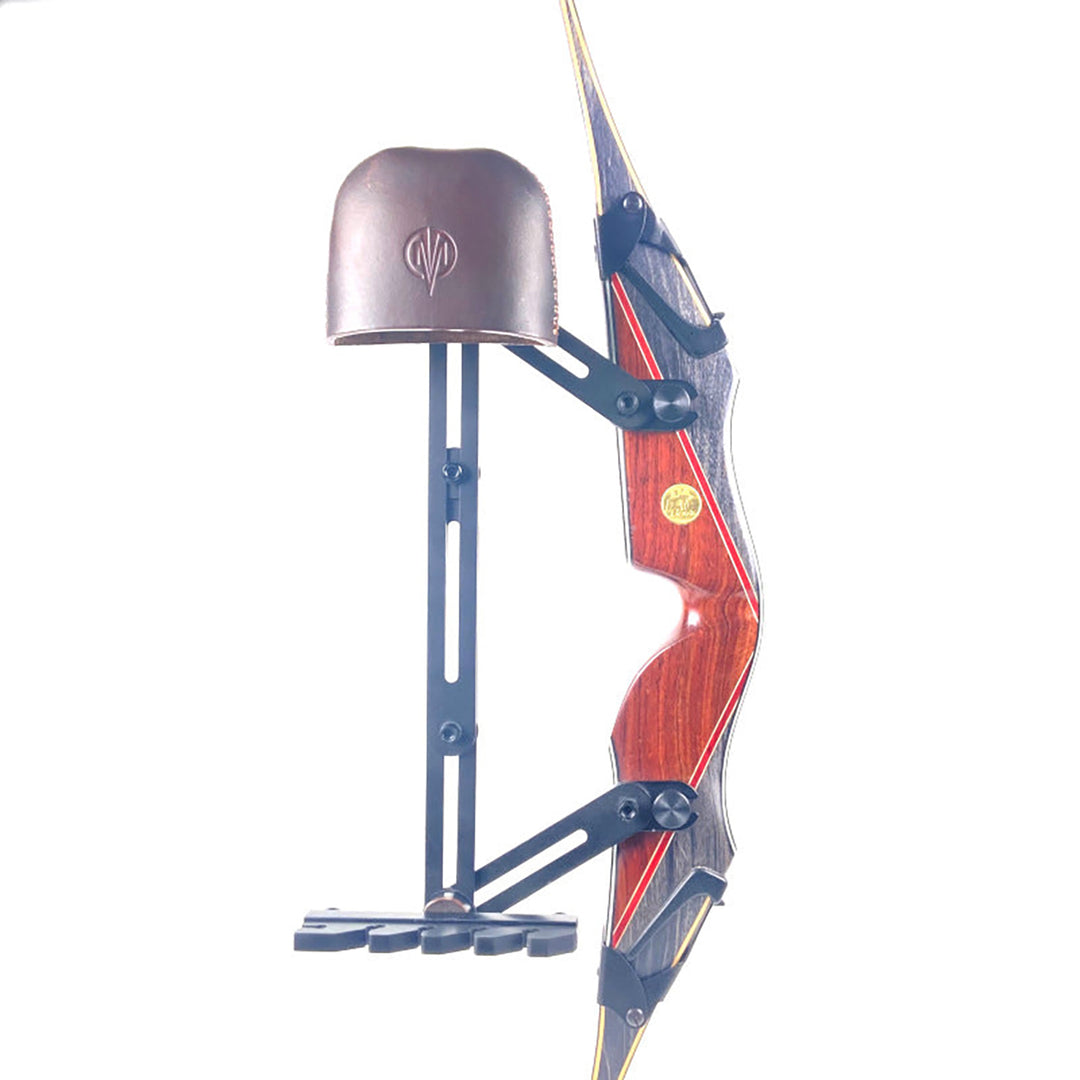 Marksman Riser Mount 1 Piece 0.25 Bow Quiver - 5 Arrow Brown