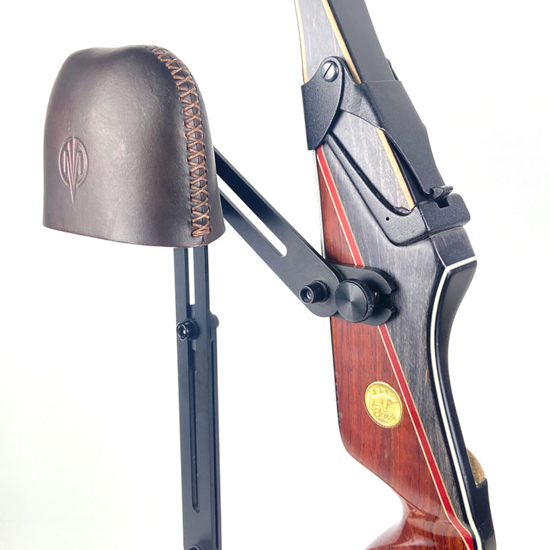 Marksman Riser Mount 1 Piece 0.25 Bow Quiver - 5 Arrow Brown