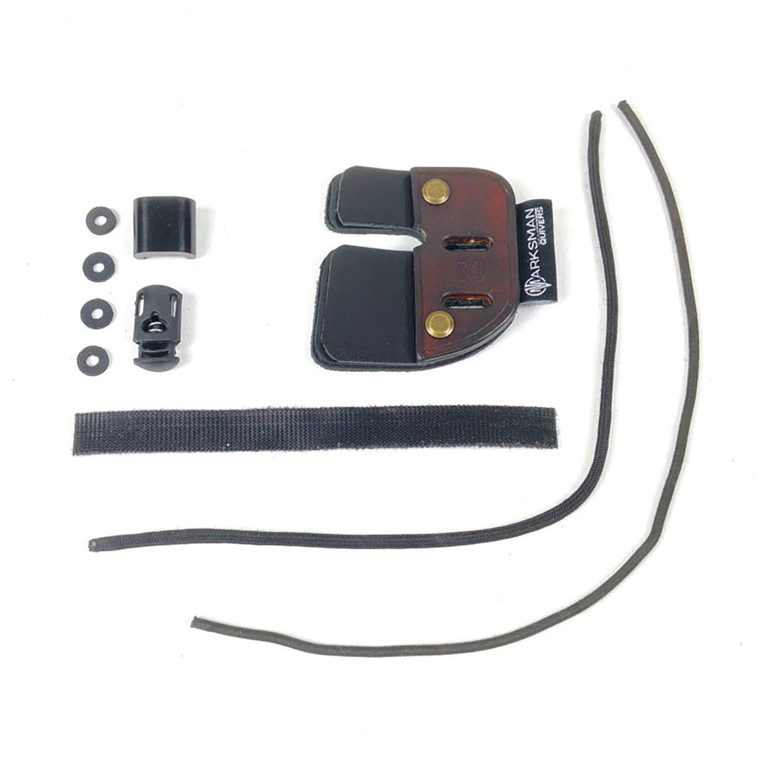 Marksman Split Finger Tab - Right Hand S / Brown