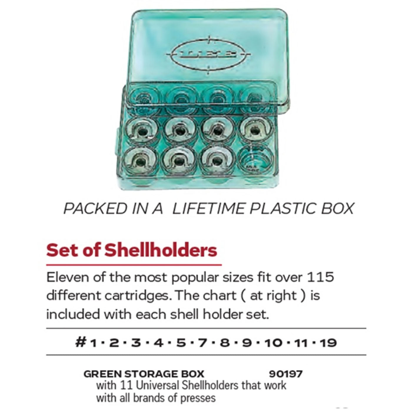 Shell Holder Guide Lee Universal Shellholder Set – Venture Hunting