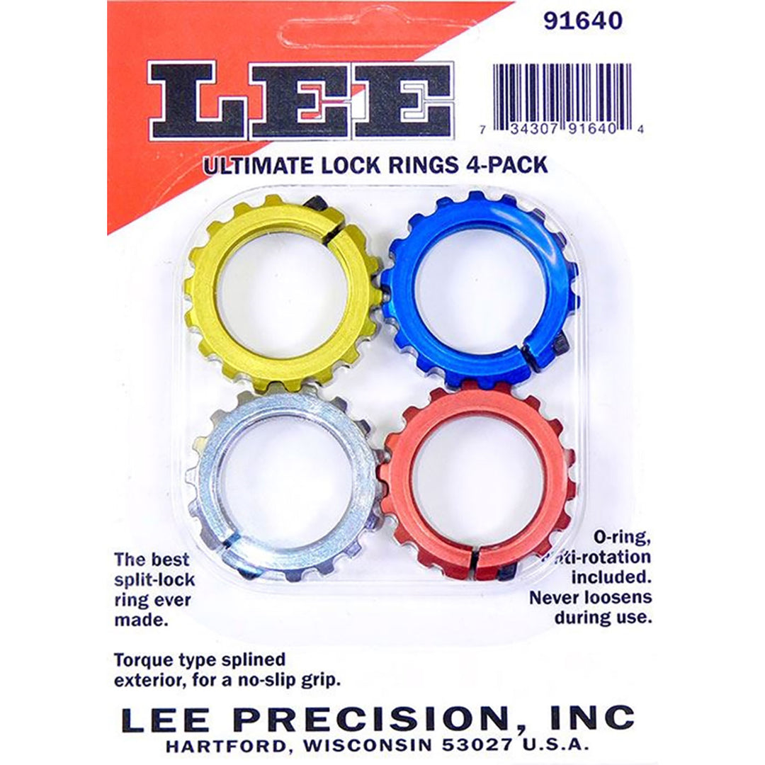 Lee Ultimate Lock Rings - 4 Pack