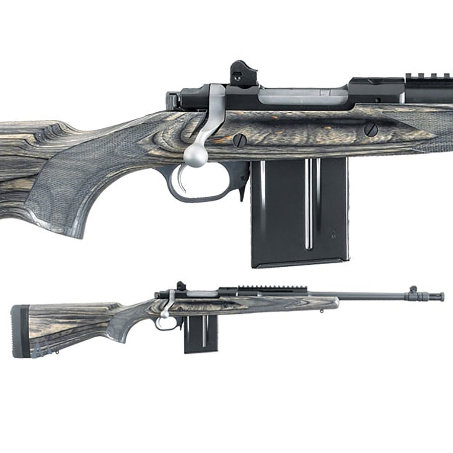 Ruger 77 Gunsite Scout Blued Bolt Action Rifle .308 Win Brown .308 WIN