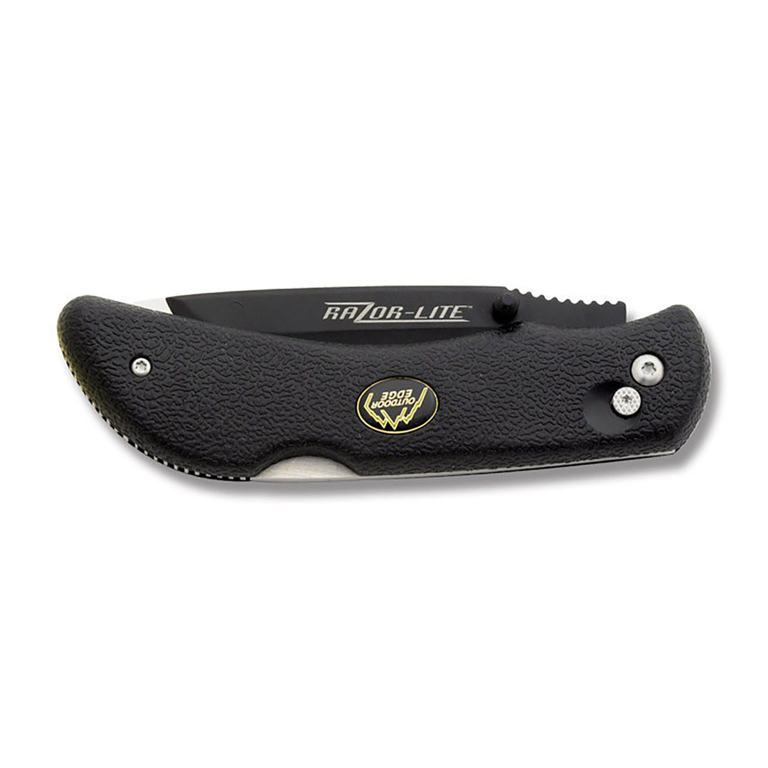 Outdoor Edge Razor-Lite Black + 5 Spare Blades Orange