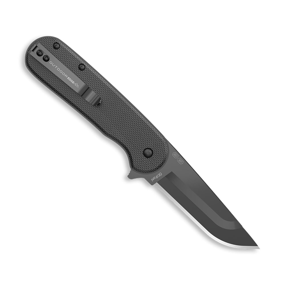 Outdoor Edge Razor VX3 G10 Folding Knife 3in / Black