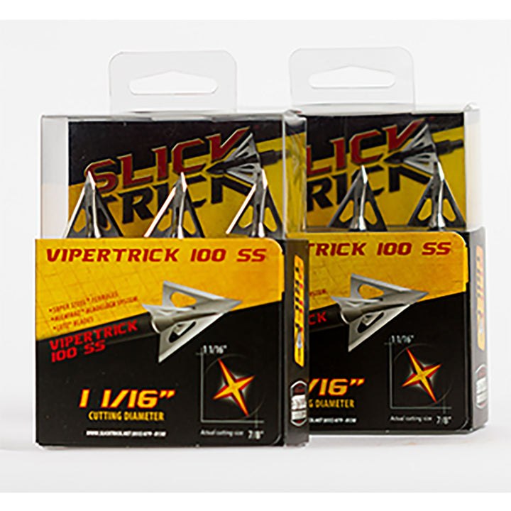 Slick Trick Vipertrick Pro Series Broadheads - 3 Pack 125grains