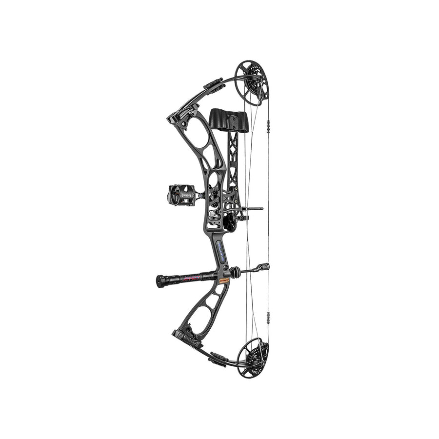 Elite Ember Compound Bow RTH Kit - Right Hand - 10-60LBS Draw Weight-10-60LBS / Black