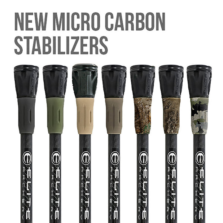 Elite Carbon Micro Stabilizer - 8in Black