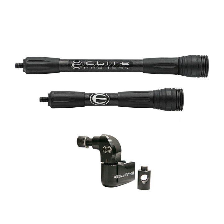 Elite Carbon Micro Stabilizer Kit - 8/ - 10in Black