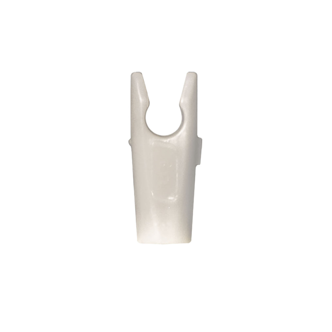 Altra Standard Throat Pin Nock - White - 12 Pack