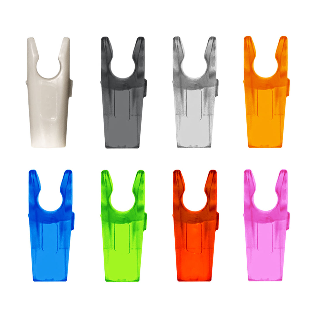 Altra Standard Throat Pin Nock - White - 12 Pack