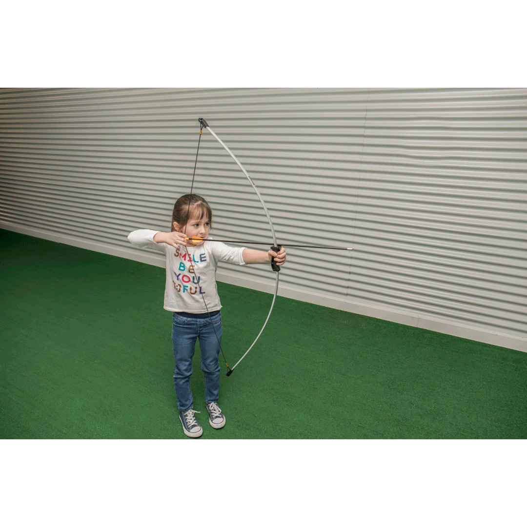 Bear Wizard Youth Archery Set Draw Weight-10-18LBS / Grey