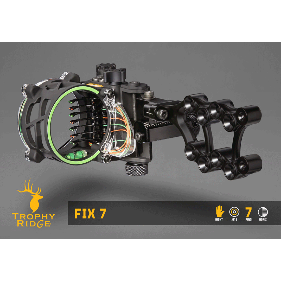 Trophy Ridge Fix H5 5 Pin Sight - Right Hand Right Hand / Black