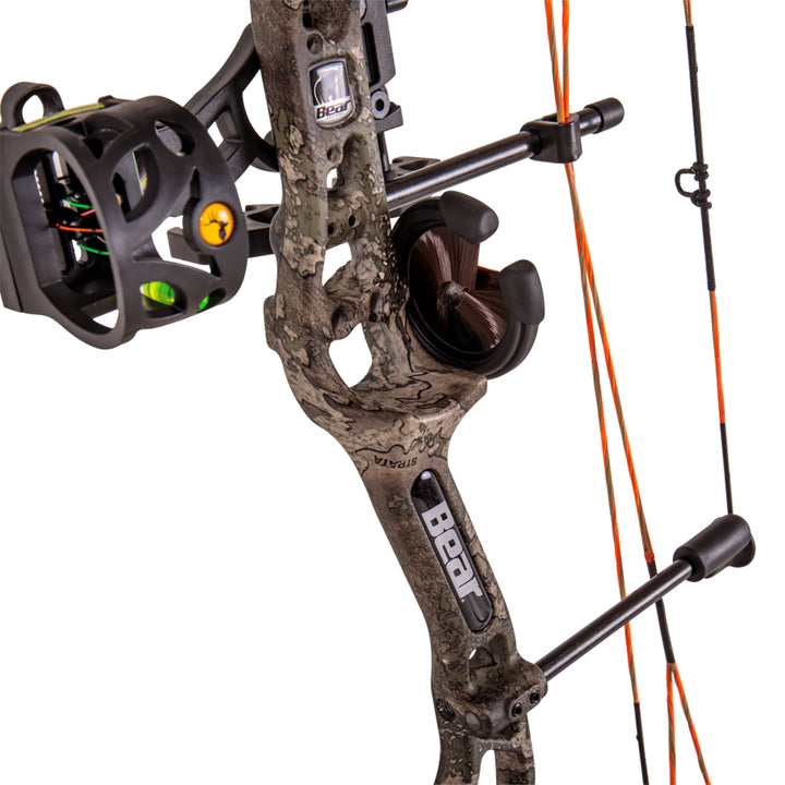 Bear Royal Compound Bow - Ready-To-Hunt Kit - Right Hand Draw Weight-50LBS / Camo/Black