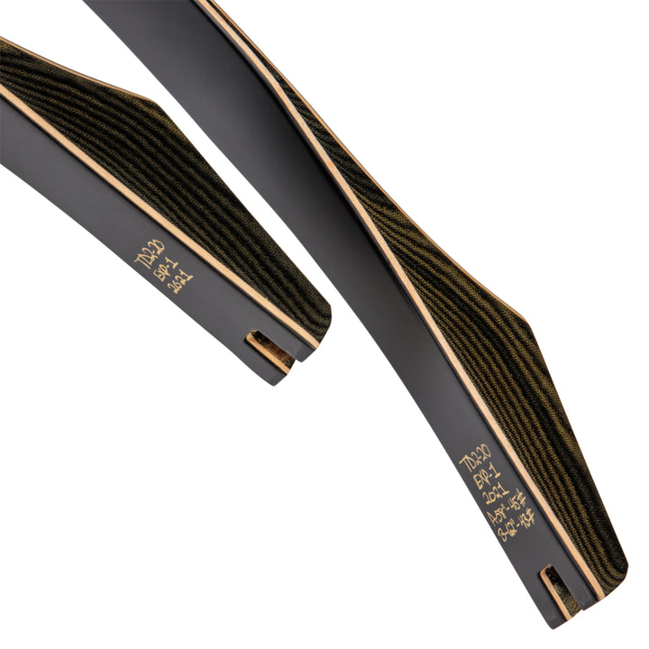 Bear Take Down #3 Limb - 40Lbs Draw Weight-40LBS / Black