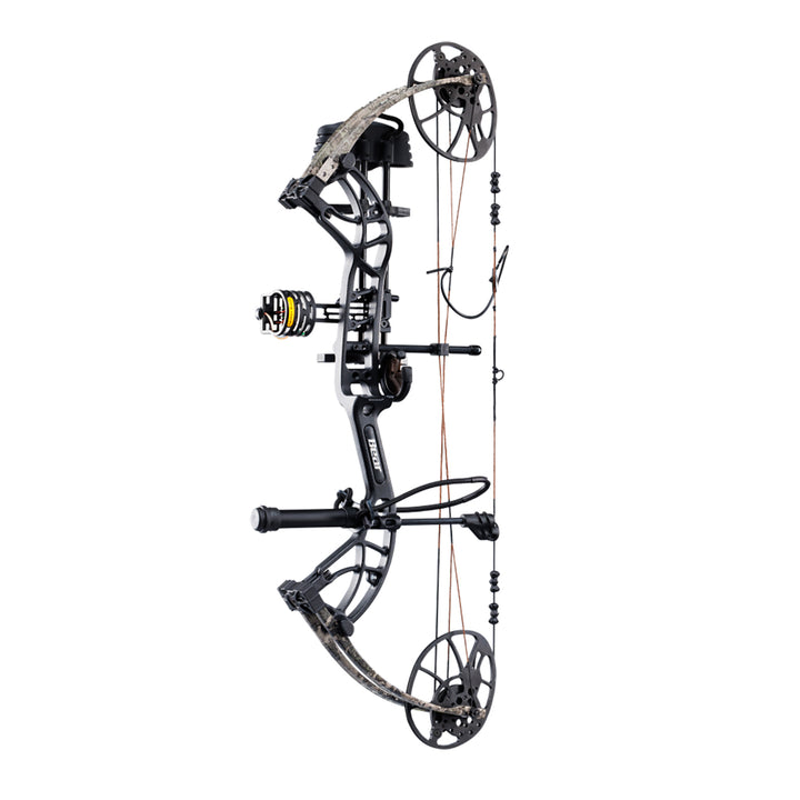 Bear Cruzer G4 Compound Bow Ready-To-Hunt Kit - Right Hand Draw Weight-10-70LBS / Camo/Black
