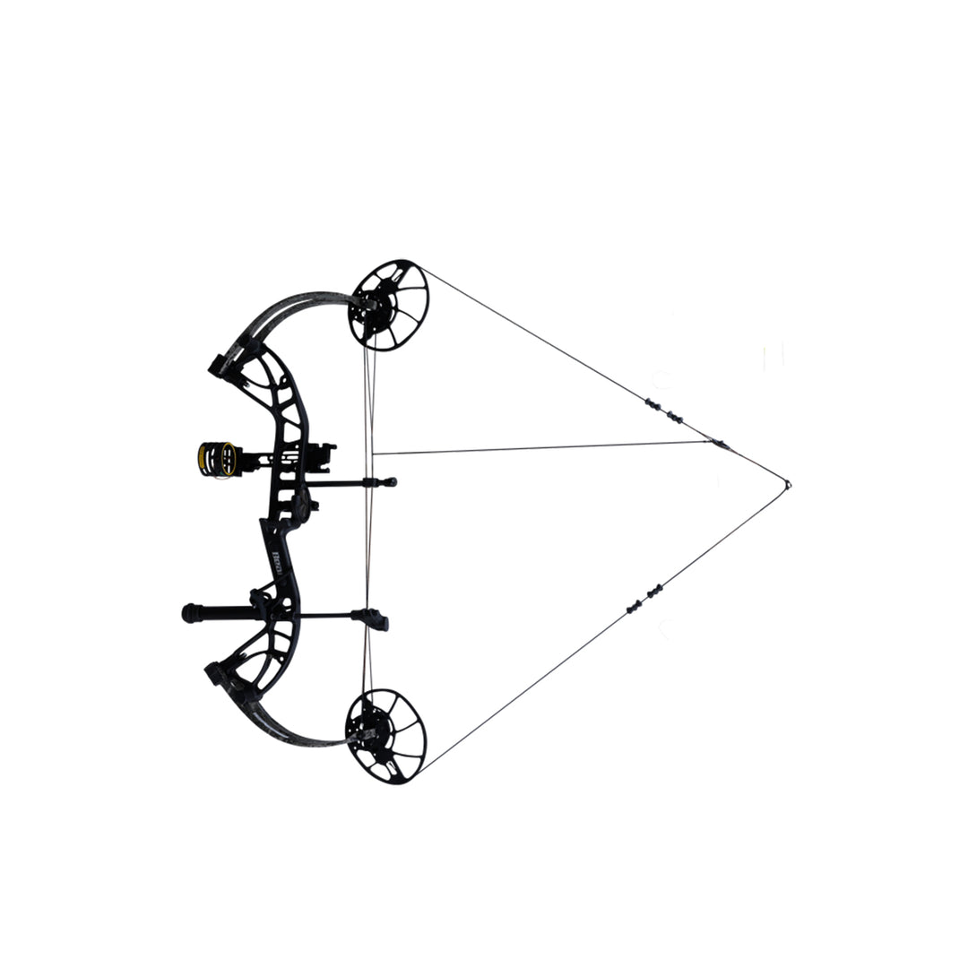 Bear Cruzer G4 Compound Bow Ready-To-Hunt Kit - Right Hand Draw Weight-10-70LBS / Camo/Black