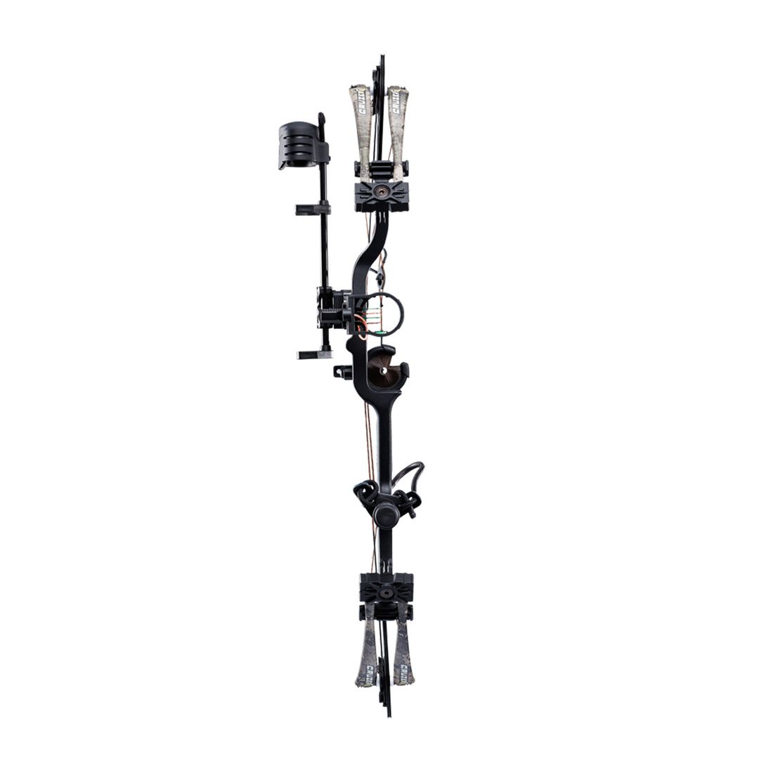 Bear Cruzer G4 Compound Bow Ready-To-Hunt Kit - Right Hand Draw Weight-10-70LBS / Camo/Black