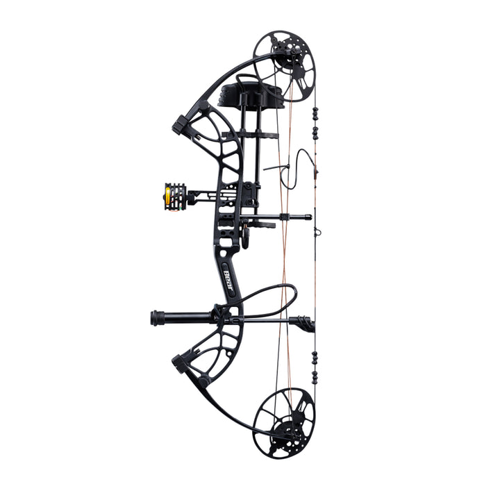 Bear Cruzer G4 Compound Bow Ready-To-Hunt Kit - Right Hand Draw Weight-10-70LBS / Black