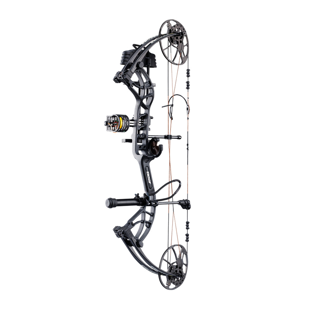 Bear Cruzer G4 Compound Bow Ready-To-Hunt Kit - Left Hand Draw Weight-10-70LBS / Black
