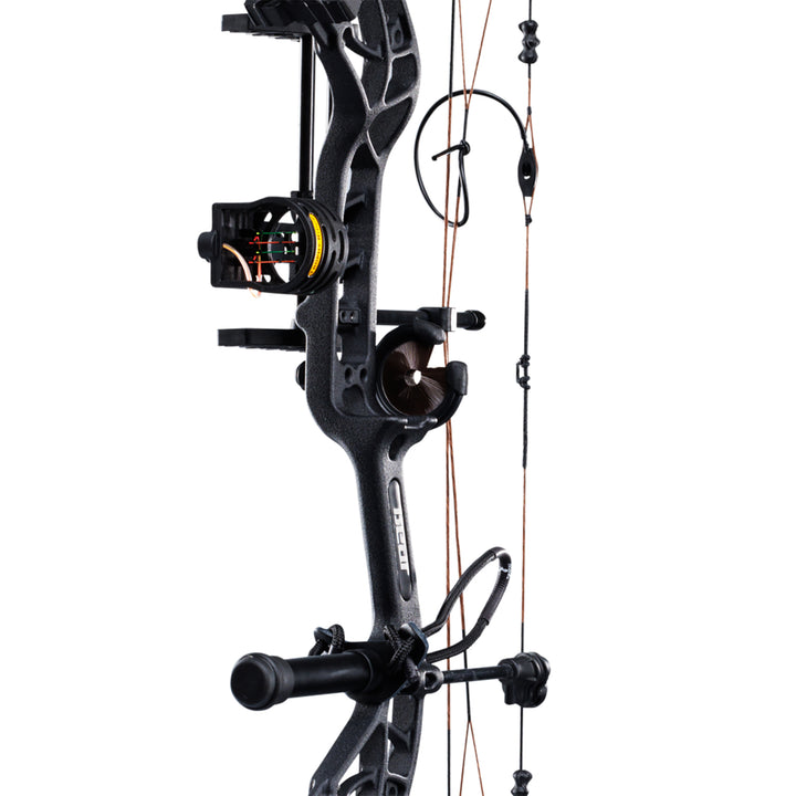 Bear Cruzer G4 Compound Bow Ready-To-Hunt Kit - Left Hand Draw Weight-10-70LBS / Black