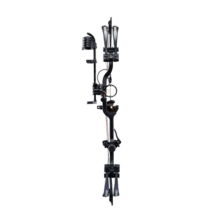 Bear Cruzer G4 Compound Bow Ready-To-Hunt Kit - Left Hand Draw Weight-10-70LBS / Black