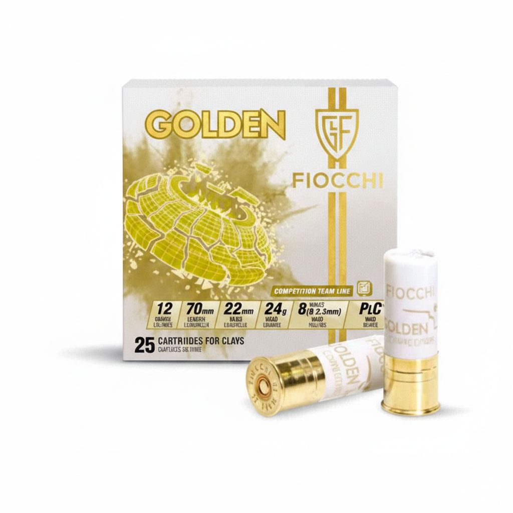 Fiocchi Golden X 12G 28GR 7.5 1330FPS Shot Shell - 25 Rounds - 250 Round Slab