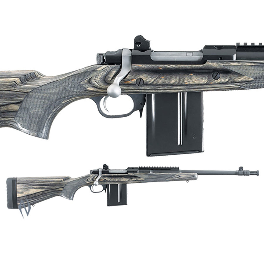 Ruger 77 Gunsite Scout Blued Bolt Action Rifle .308 Win Brown .308 WIN