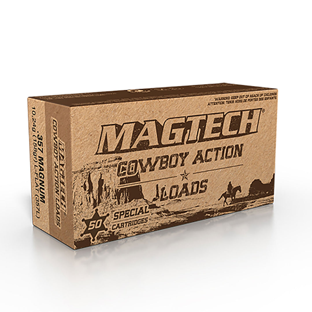 Magtech 357 MAG 158GR LFN - 50 Rounds .375 MAG