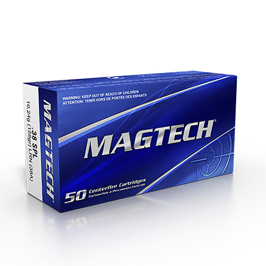 Magtech 38 SPL 158GR LRN - 50 Rounds .38 Special