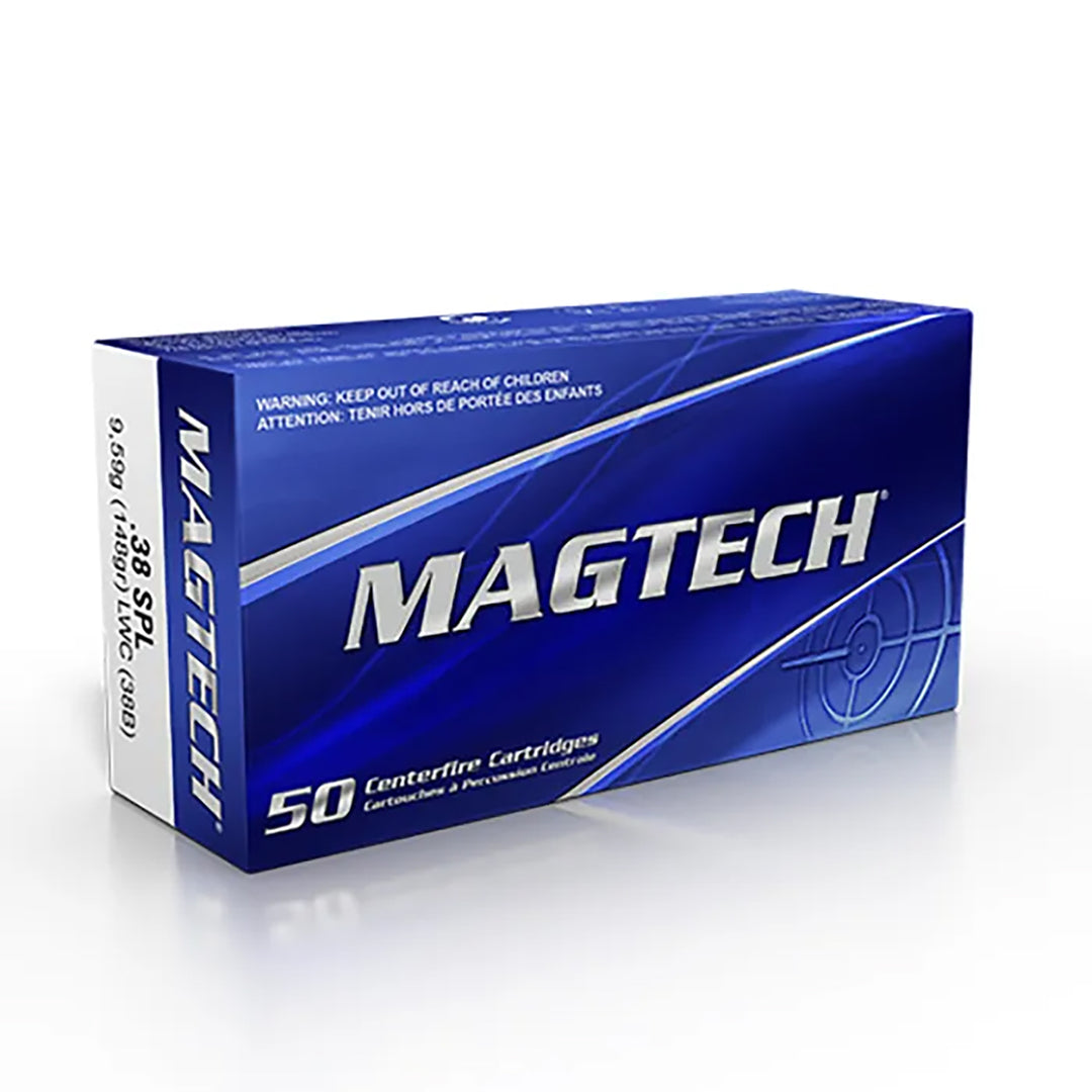 Magtech 38SPL 148gr LWC Centrefire Ammo - 50 Rounds .38 Special