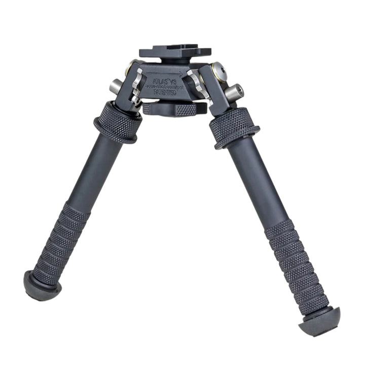 Atlas V8 Bipod - No Clamp 5.0 - 9.4 Inch / Black