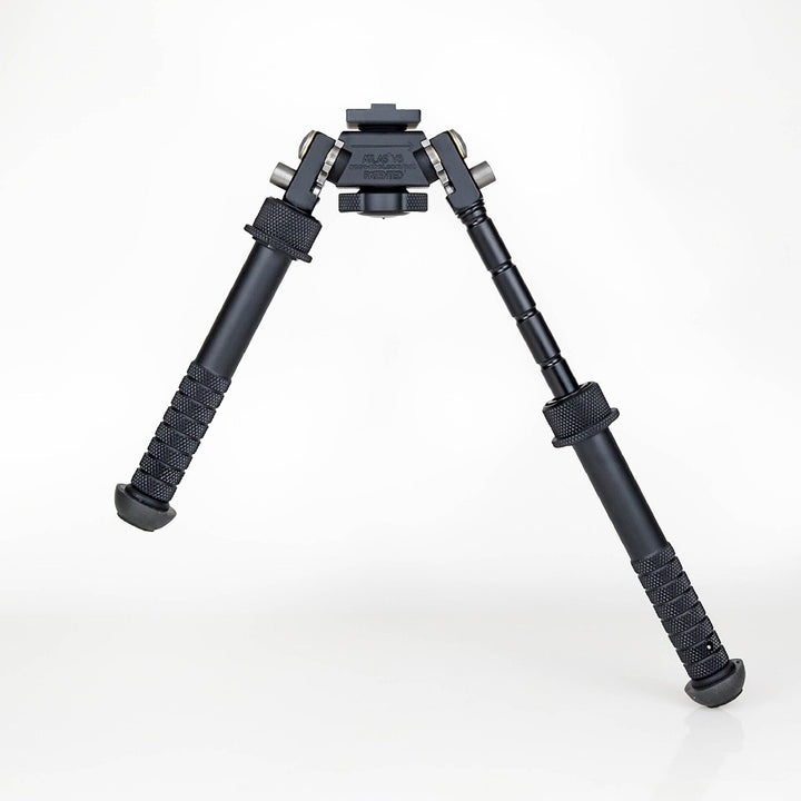 Atlas V8 Bipod - No Clamp 5.0 - 9.4 Inch / Black