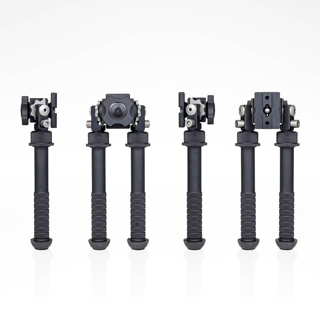 Atlas V8 Bipod - No Clamp 5.0 - 9.4 Inch / Black