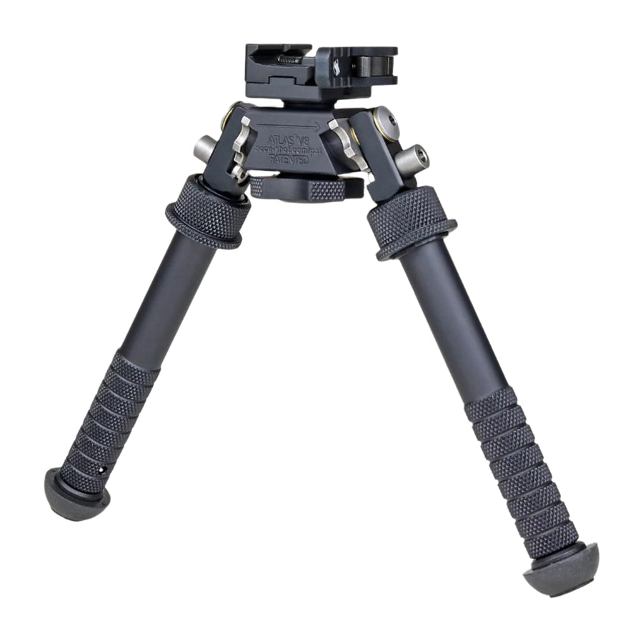Atlas V8 Bipod With QD Auto Lock Lever system 5.2 - 9.6 Inch / Black