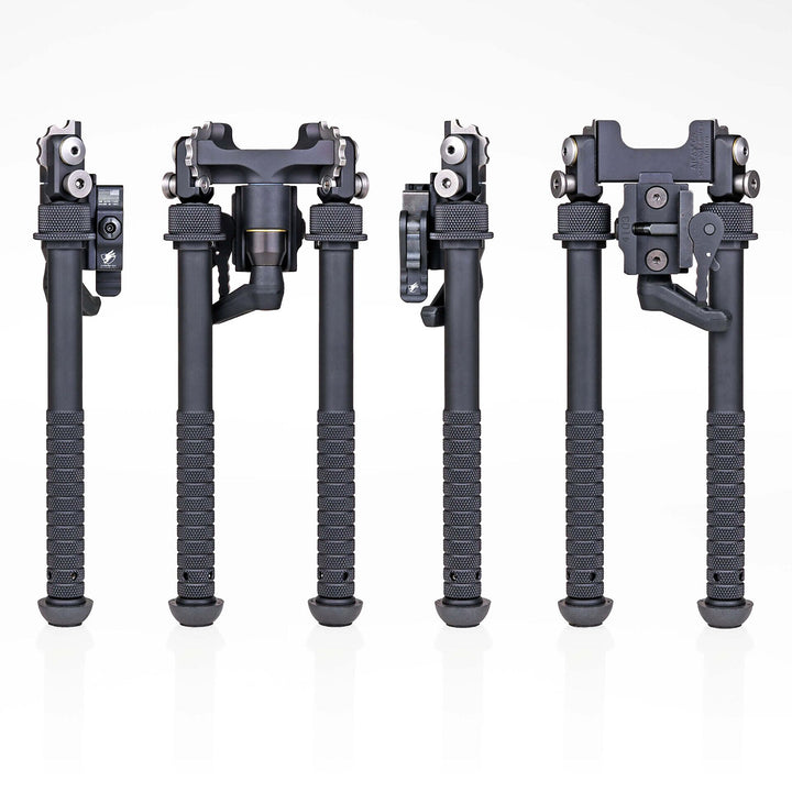 Atlas Cal Tall Bipod - With Adm-170-S 6.3 - 12.5 Inch / Black