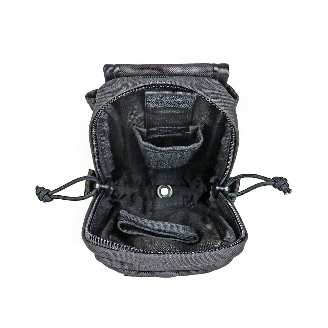 Atlas Bipod Pouch - Suit V8, Standard Height Psr Or Cal Models Black